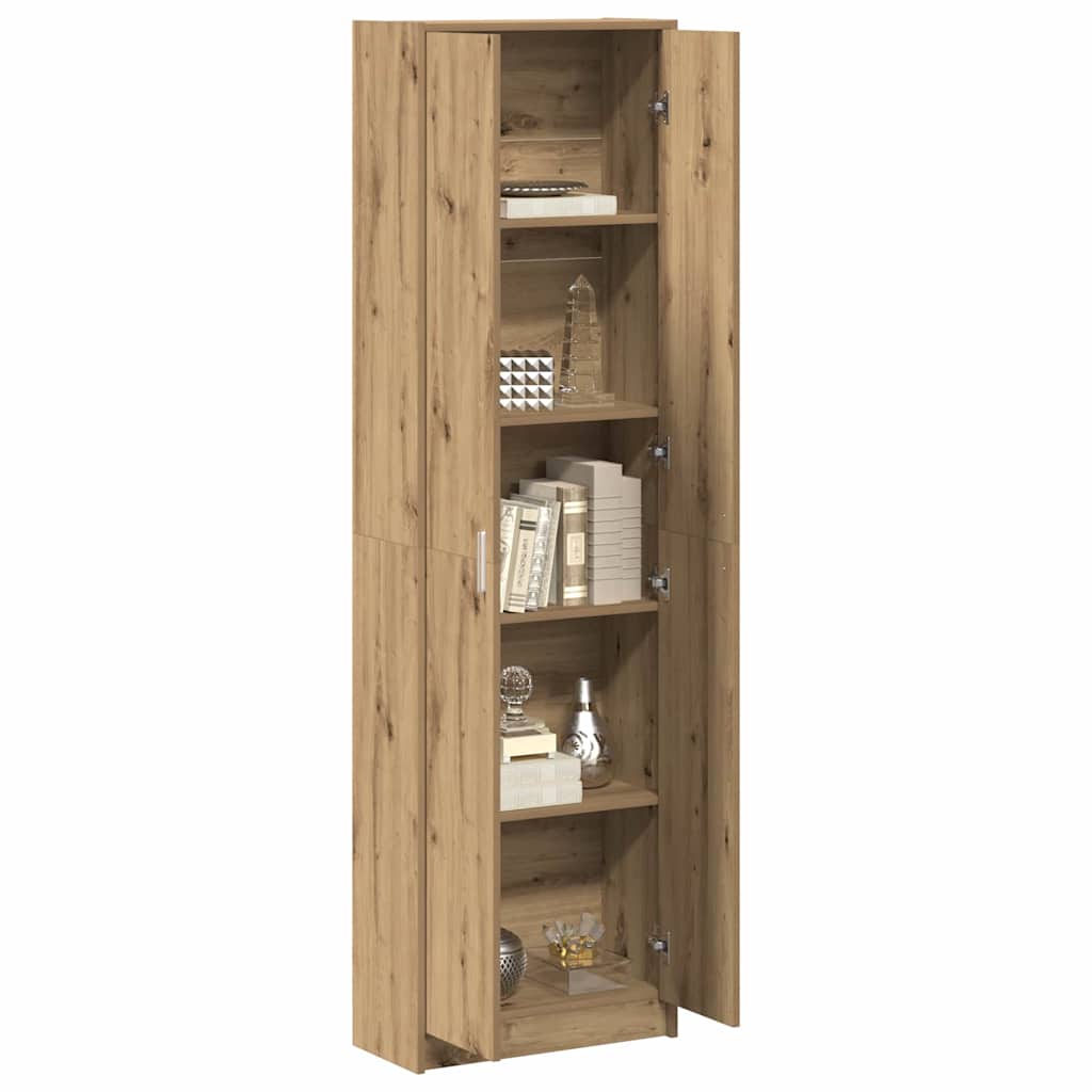 vidaXL Ντουλάπι Artisan Oak 55 x 25 x 189 εκ. Επεξεργασμένο ξύλο