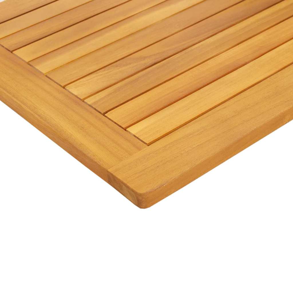 vidaXL Επιφάνεια Τραπεζιού 100x50x2,2 cm Ορθογώνιο Μασίφ ξύλο Acacia
