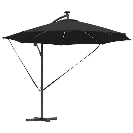 vidaXL Ομπρέλα ηλίου 294 x 294 x 248 cm Πολυεστέρας και Αλουμίνιο