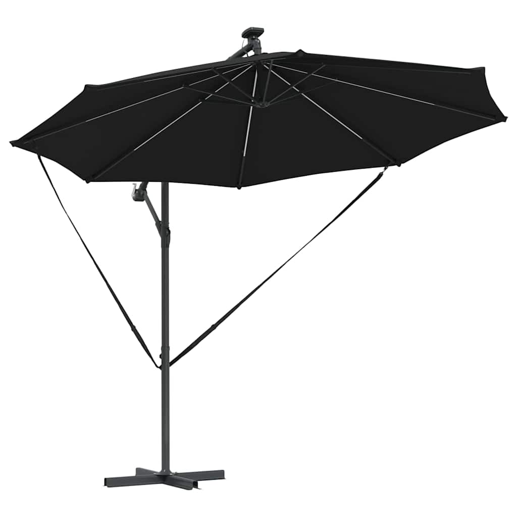 vidaXL Ομπρέλα ηλίου 294 x 294 x 248 cm Πολυεστέρας και Αλουμίνιο