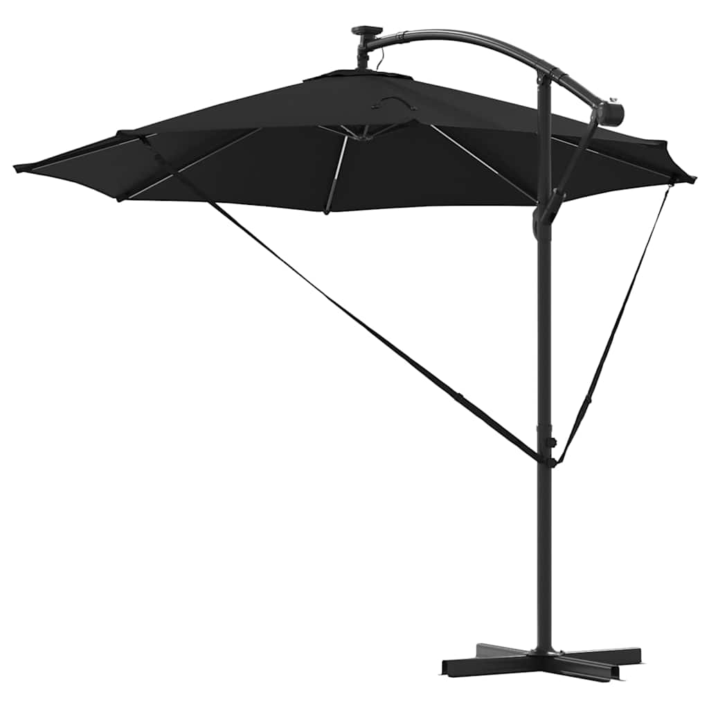 vidaXL Ομπρέλα ηλίου 294 x 294 x 248 cm Πολυεστέρας και Αλουμίνιο