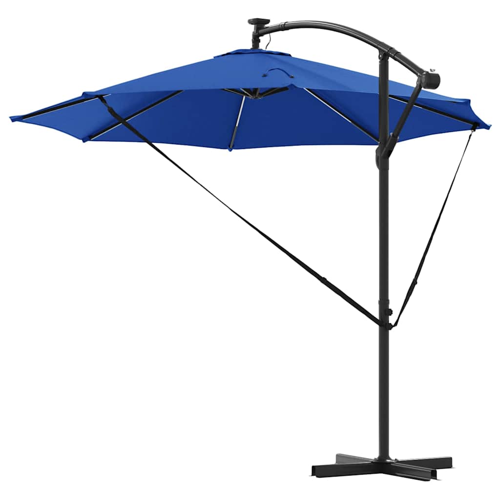 vidaXL Ομπρέλα ηλίου 294 x 294 x 248 cm Πολυεστέρας και Αλουμίνιο