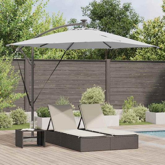 vidaXL Ομπρέλα Cantilever Banana Άμμος 249 x 249 x 250 εκ.