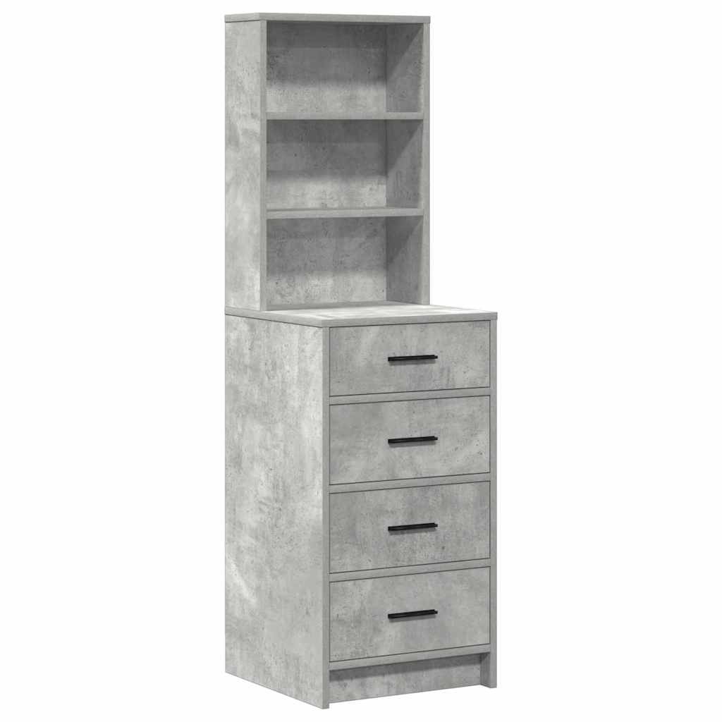 vidaXL Τραπέζι περιποίησης 2 τμχ. Γκρι 78.5 x 41 x 135 εκ