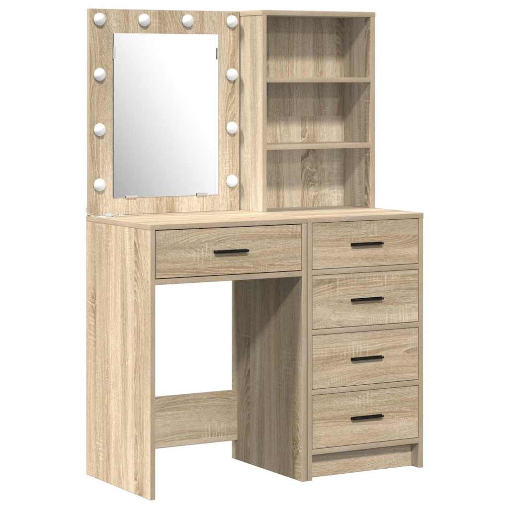 vidaXL Τραπέζι περιποίησης 2 τμχ. Καφέ 50 x 41 x 135 εκ