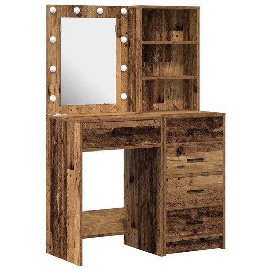 vidaXL Τραπέζι περιποίησης 2 τμχ. Καφέ 50 x 41 x 135 εκ