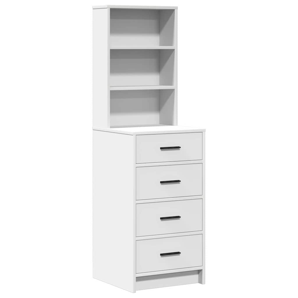 vidaXL Τραπέζι περιποίησης 3 τμχ. Λευκό 40 x 41 x 135 εκ.