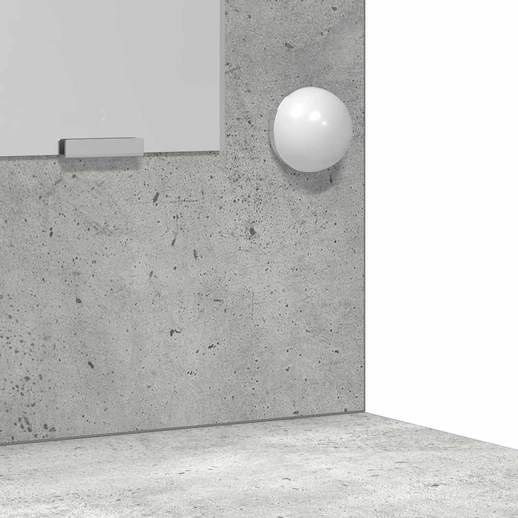 vidaXL Τραπέζι περιποίησης με συρτάρι 3 pcs Γκρι 40 x 41 x 135 εκ.