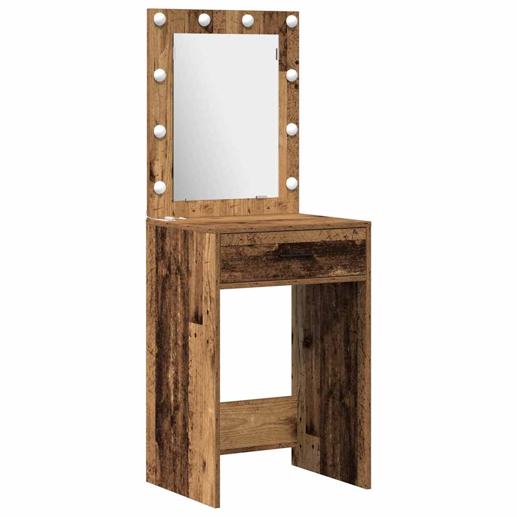 vidaXL Τραπέζι περιποίησης 3 τμχ. Καφέ 40 x 41 x 135 εκ.