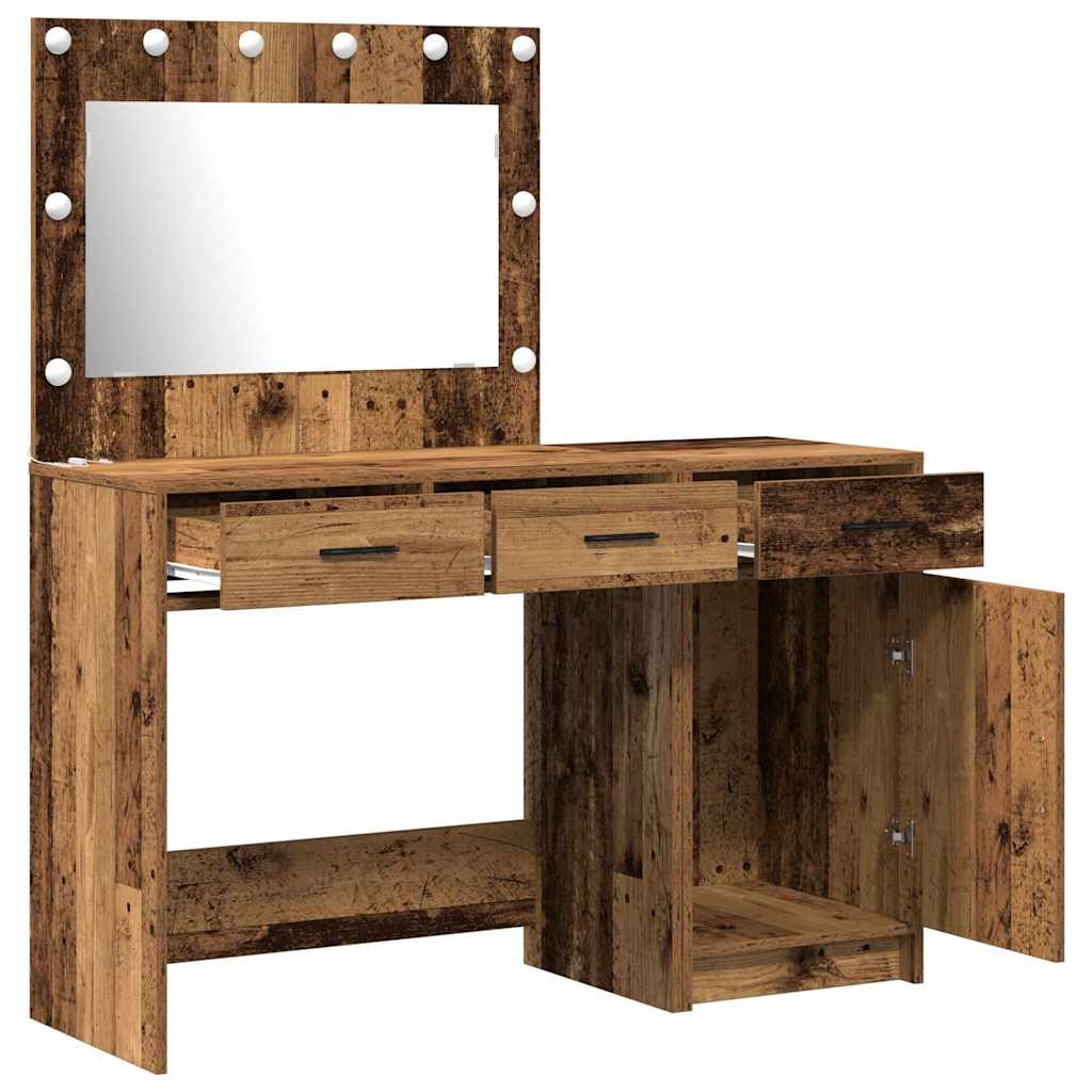 vidaXL Τραπέζι περιποίησης 2 τμχ. Καφέ 40 x 41 x 75 εκ