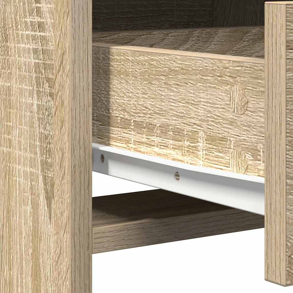 vidaXL Τραπέζι περιποίησης 2 τμχ. Καφέ 50 x 41 x 135 εκ