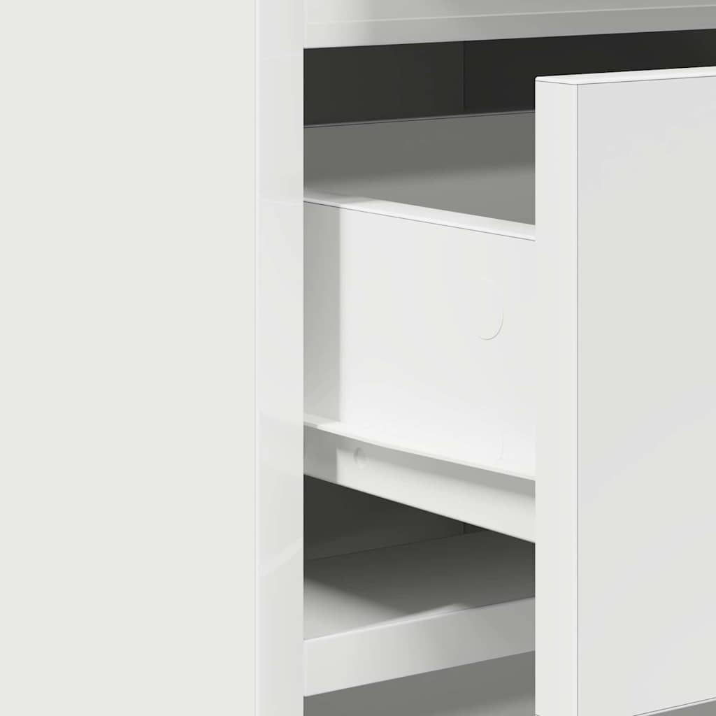 vidaXL Τραπέζι περιποίησης Λευκό 50 x 41 x 135 εκ Επεξεργασμένο Ξύλο