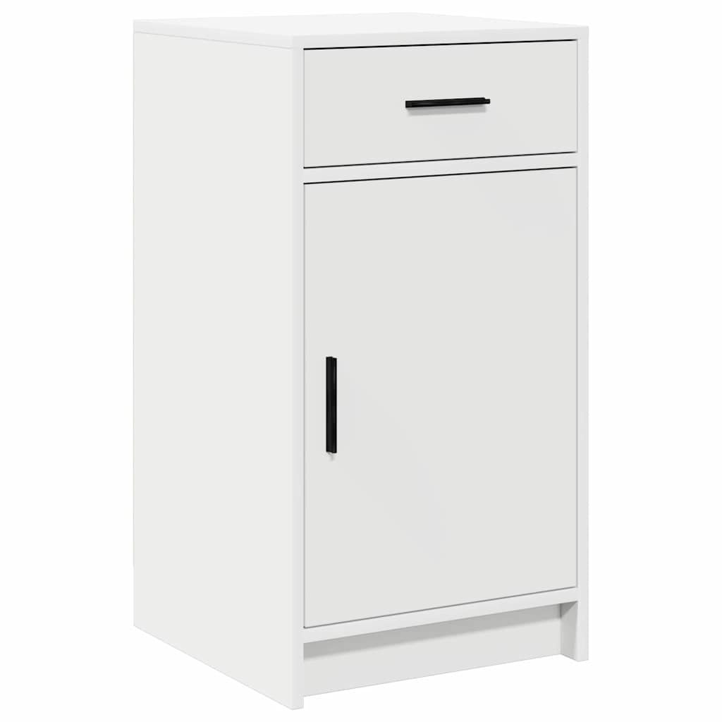 vidaXL Τραπέζι περιποίησης Λευκό 50 x 41 x 135 εκ Επεξεργασμένο Ξύλο