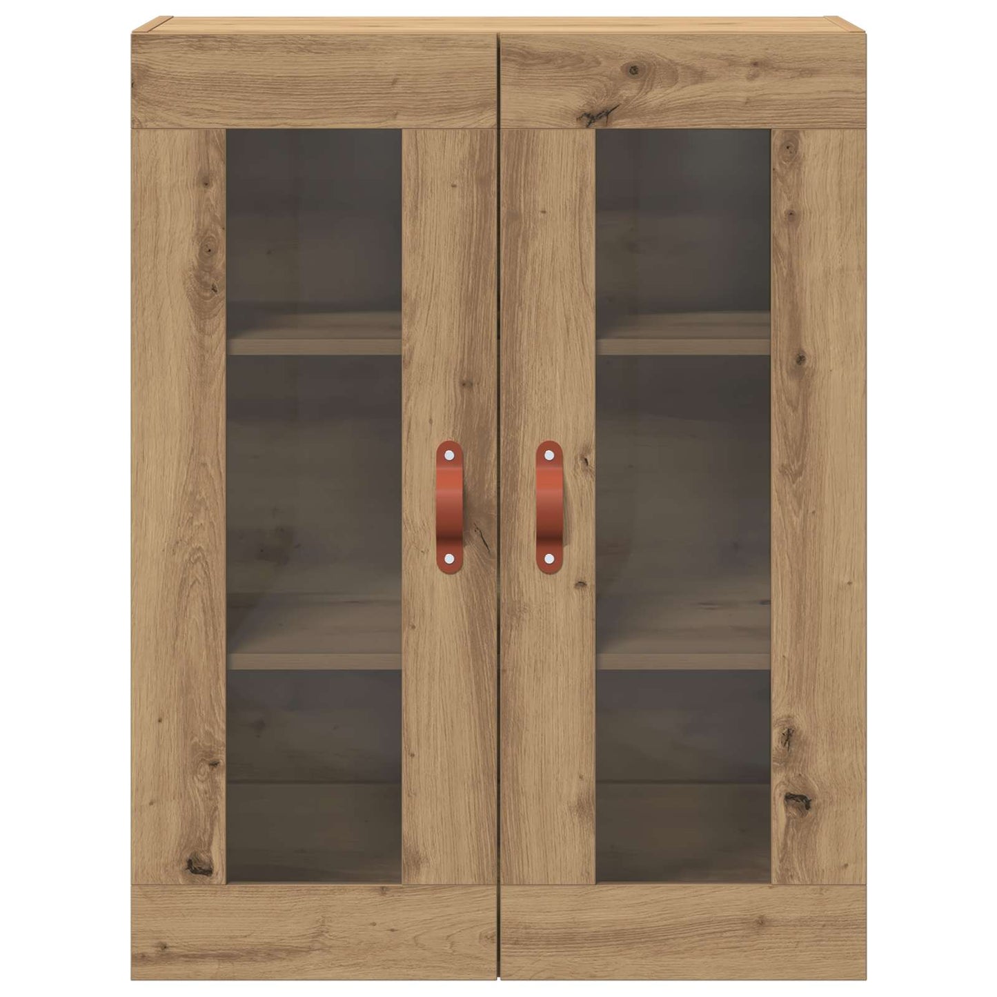 vidaXL Τοίχου Ντουλάπια 2 τμχ Artisan Oak 69,5 x 34 x 90 cm, Κατασκευασμένο Ξύλο