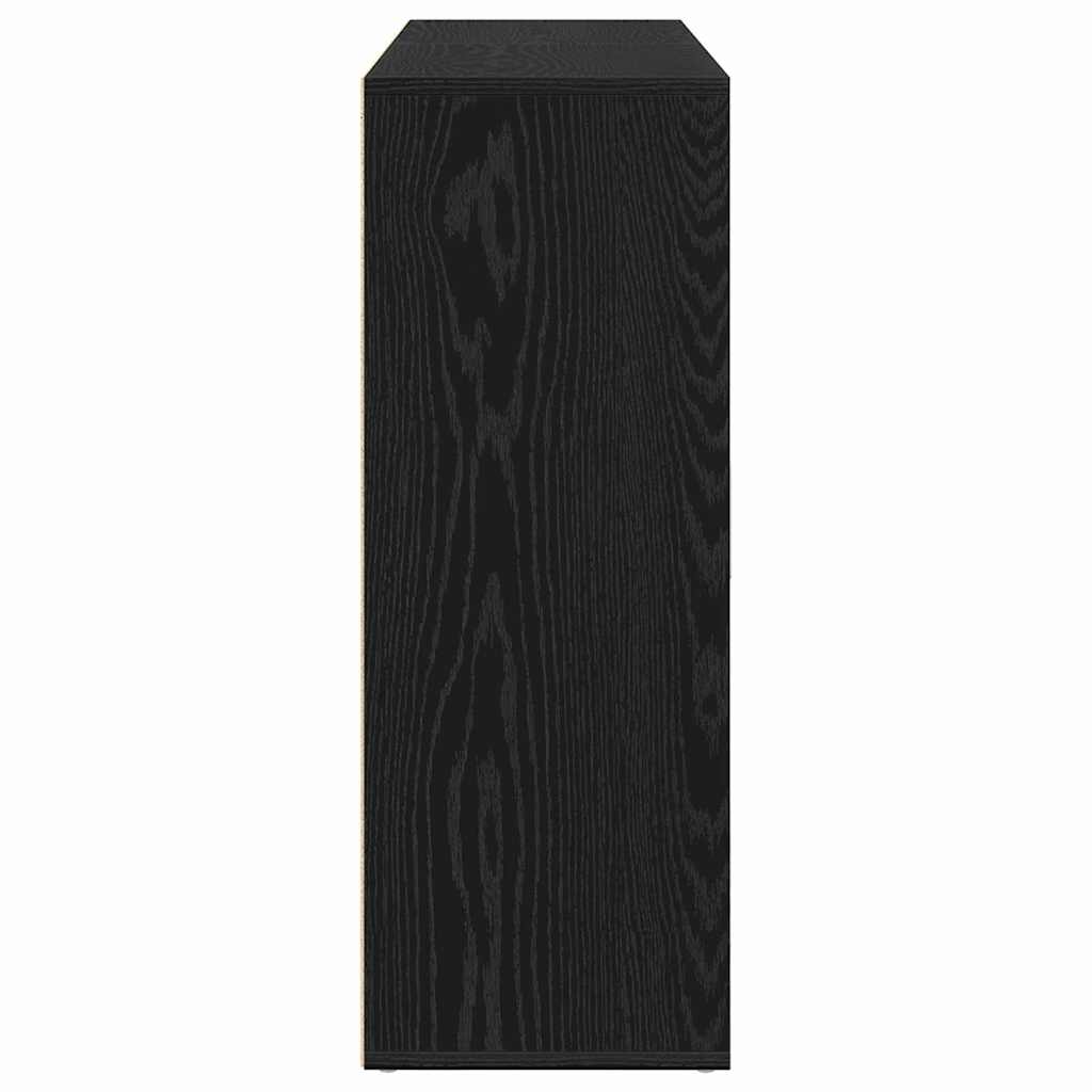 vidaXL Μπουφές Μαύρη δρυς 60 x 31 x 84 εκ Επεξεργασμένο ξύλο