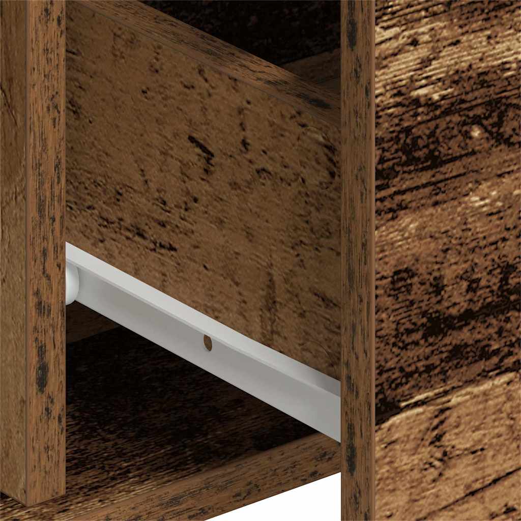 vidaXL Σερβάν 2 τεμ Παλιό Ξύλο 60x31x84 εκ Μηχανευμένο Ξύλο