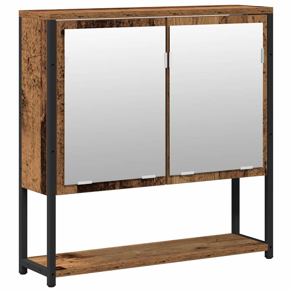 vidaXL Σετ Επίπλων Μπάνιου με αποθήκευση 2 pcs Καφέ 60 x 30 x 60 cm