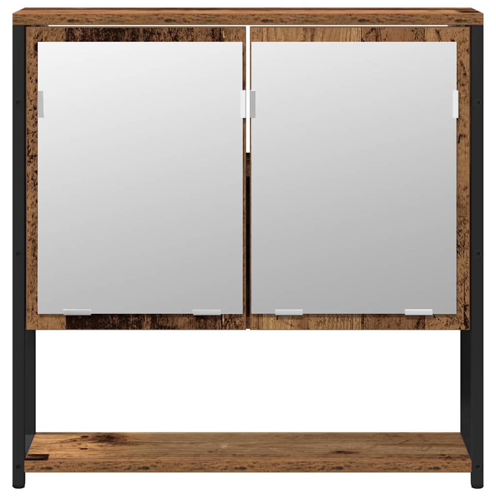 vidaXL Σετ Επίπλων Μπάνιου με αποθήκευση 2 pcs Καφέ 60 x 30 x 60 cm