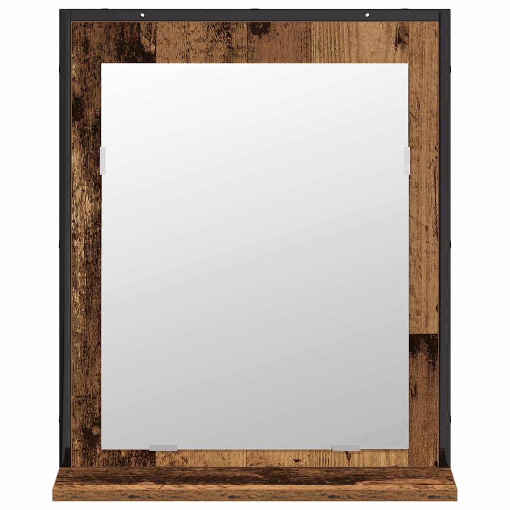 vidaXL Σετ Επίπλων Μπάνιου με αποθήκευση 2 pcs Καφέ 80 x 33 x 60 εκ