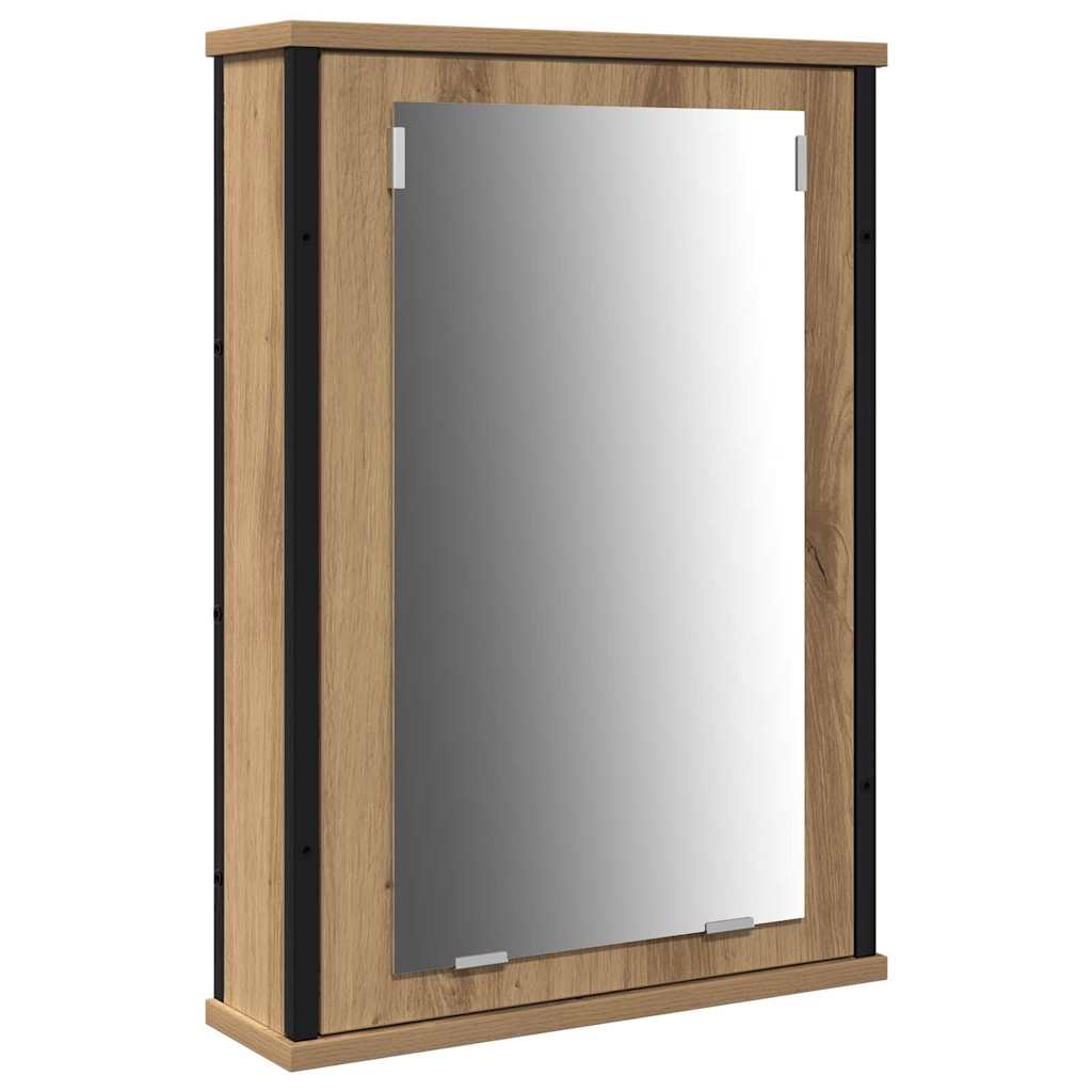 vidaXL Σετ Επίπλων Μπάνιου 3 pcs artisan δρυς 33 x 33 x 185.5 εκ