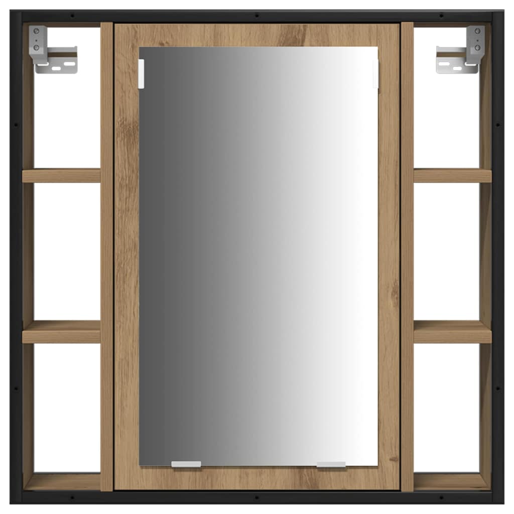 vidaXL Σετ Επίπλων Μπάνιου 4 pcs Artisan Oak Επεξεργασμένο ξύλο