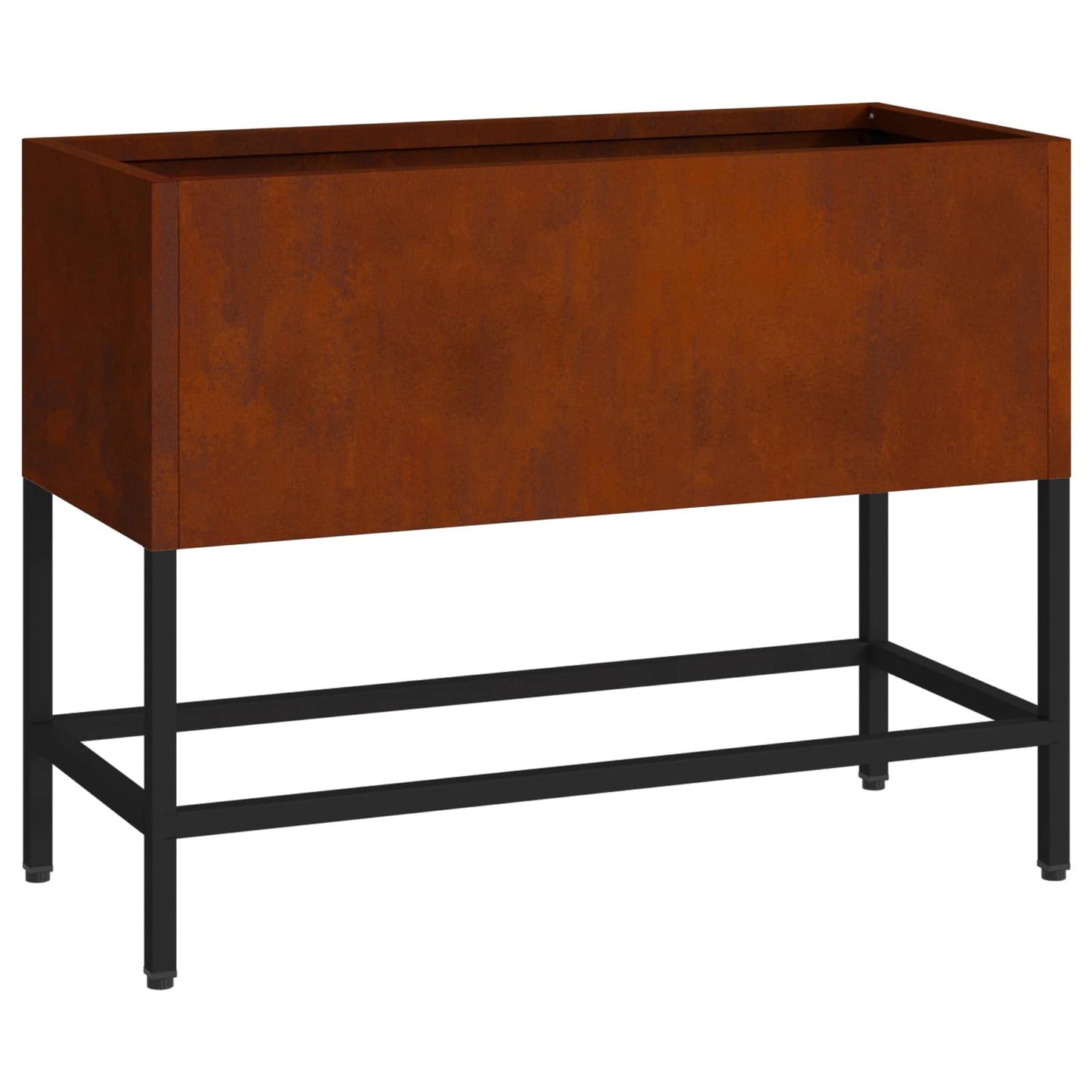 vidaXL Υψωμένη Γλάστρα Κήπου Σκ rusty 60 x 26 x 45 εκ