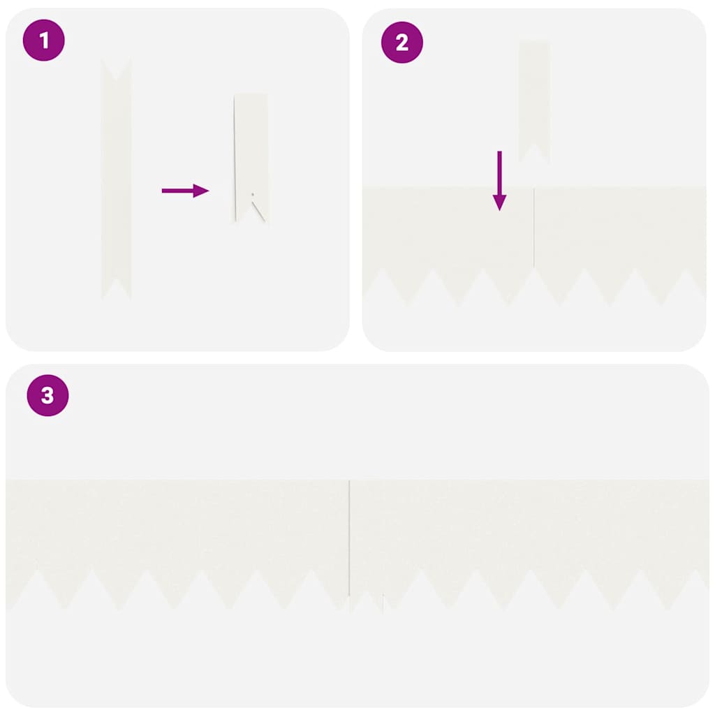 vidaXL Περίγραμμα γκαζόν 20 pcs Λευκό 100 x 0.05 x 20 εκ