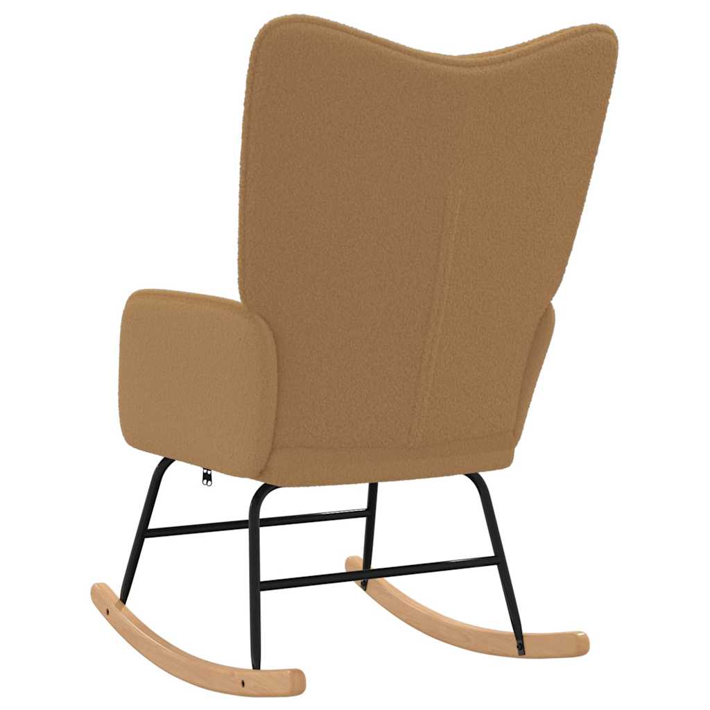 vidaXL Χαλαρωτική Πολυθρόνα Μπεζ 61 x 78 x 98 εκ. ύφασμα