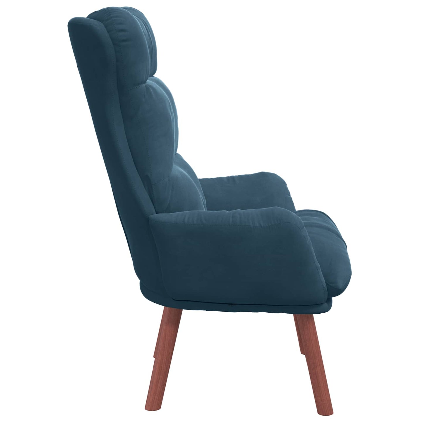 vidaXL Πολυθρόνα Μπλε 69 x 74 x 93 εκ. Βελούδο