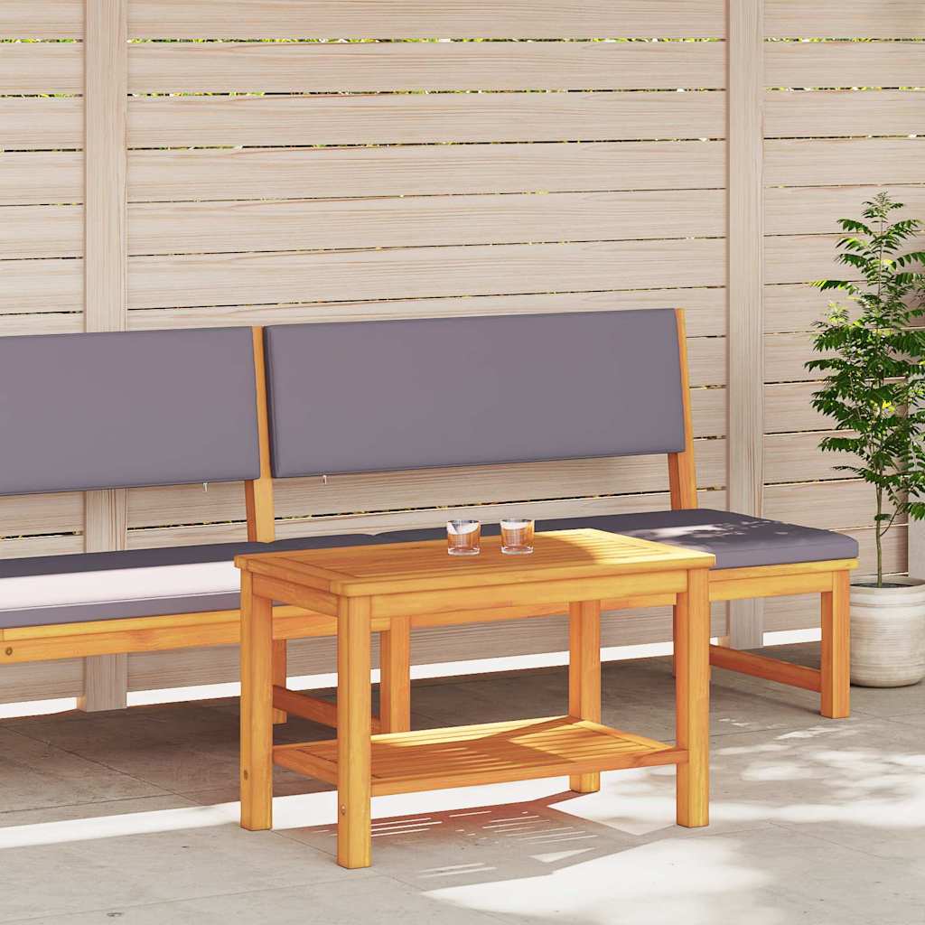 vidaXL Τραπέζι καφέ 70x40x45 εκ. από μασίφ ξύλο ακακίας