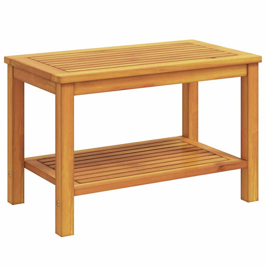 vidaXL Τραπέζι καφέ 70x40x45 εκ. από μασίφ ξύλο ακακίας