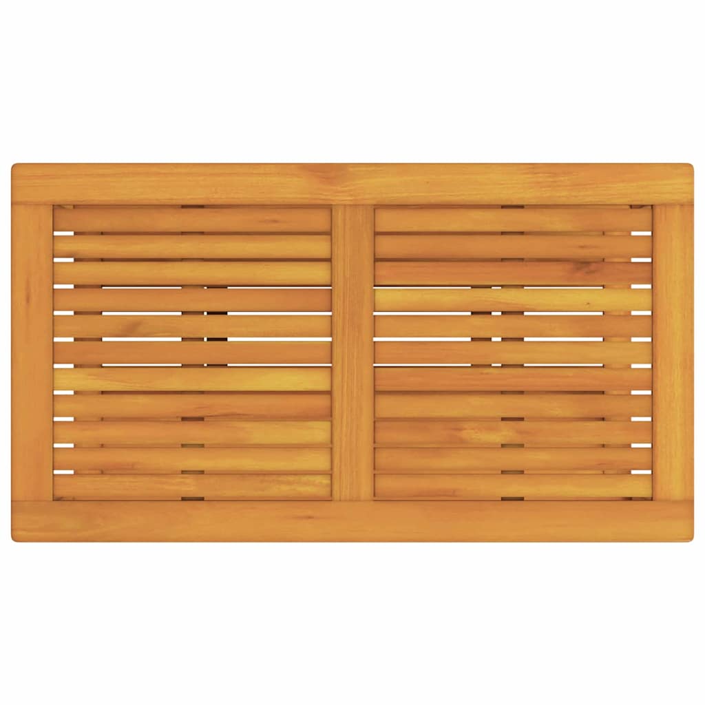 vidaXL Τραπέζι καφέ 90x50x45 εκ Μασίφ ξύλο ακακίας