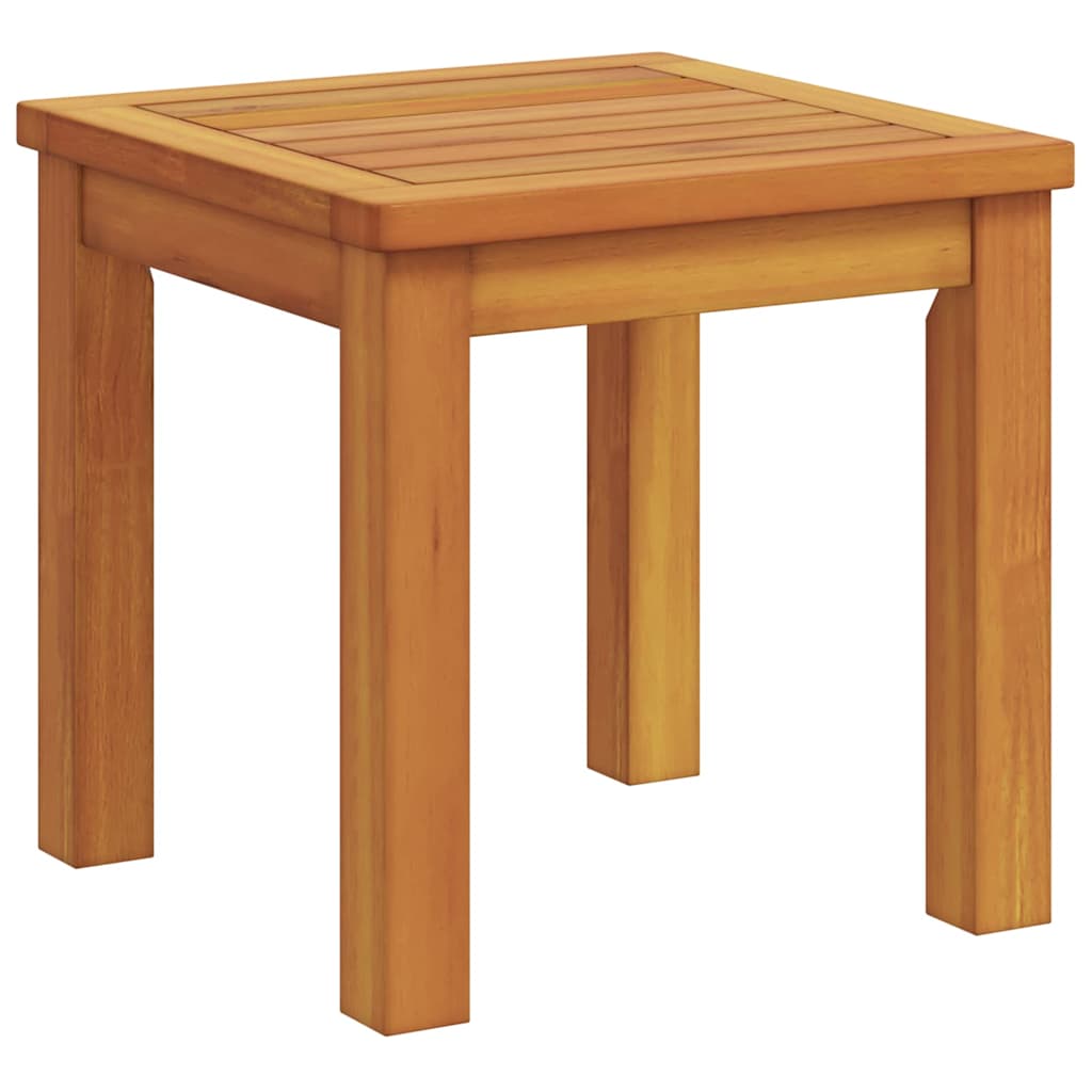 vidaXL Τραπεζάκι Πλευράς Φυσικό Λάδι 35 x 35 x 34 εκ.