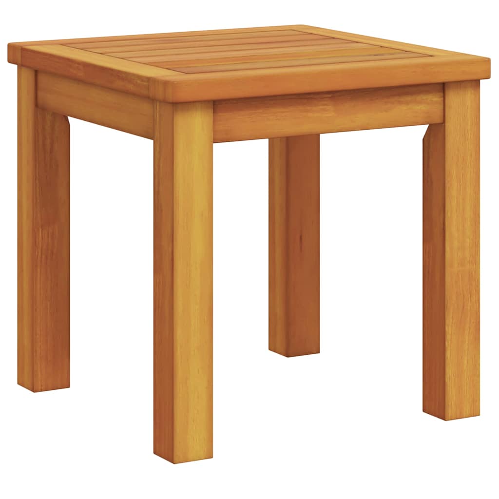 vidaXL Τραπεζάκι Πλευράς Φυσικό Λάδι 35 x 35 x 34 εκ.