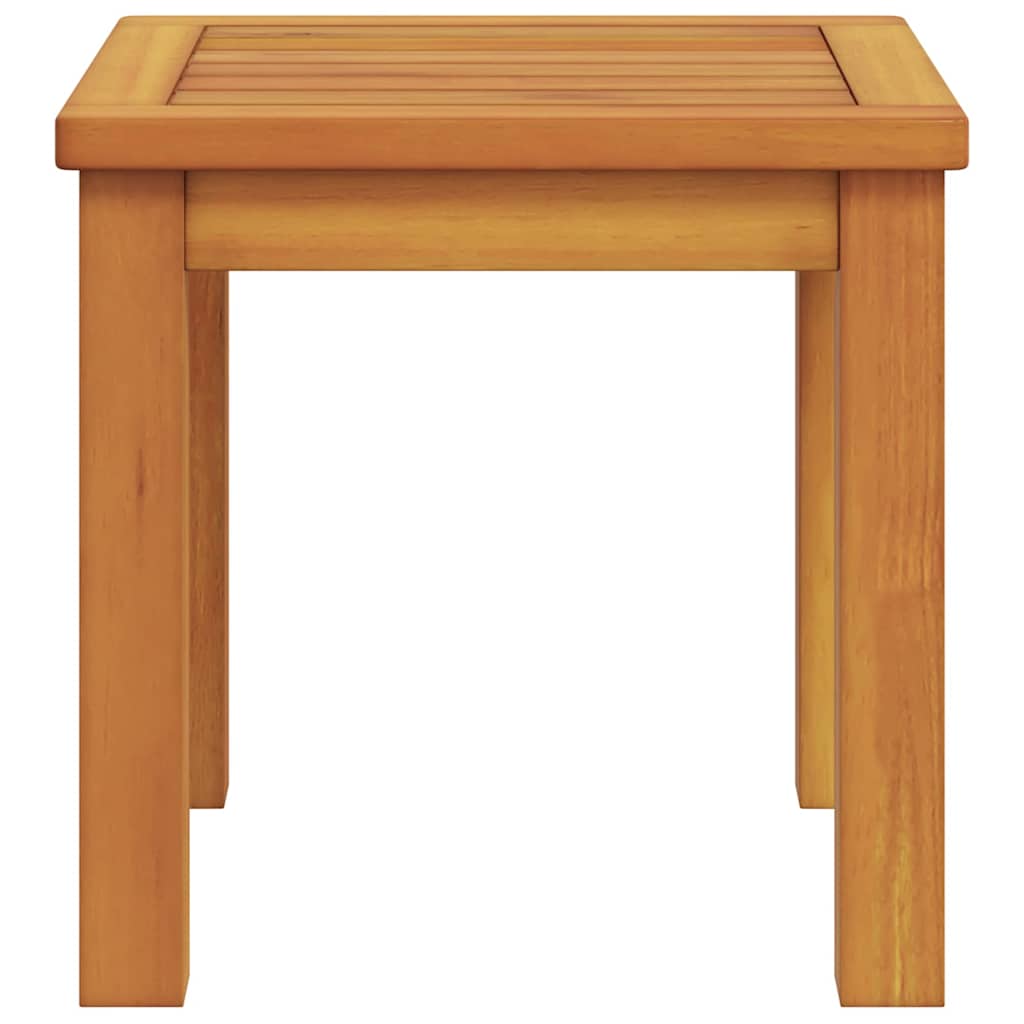 vidaXL Τραπεζάκι Πλευράς Φυσικό Λάδι 35 x 35 x 34 εκ.