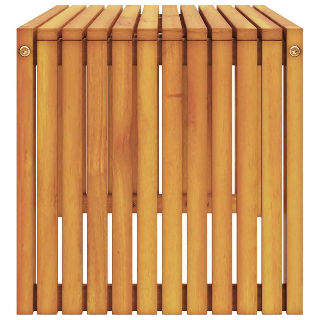 vidaXL Τραπεζάκι Καφέ 70x35x35 εκ. Συμπαγές Ξύλο Ακακίας