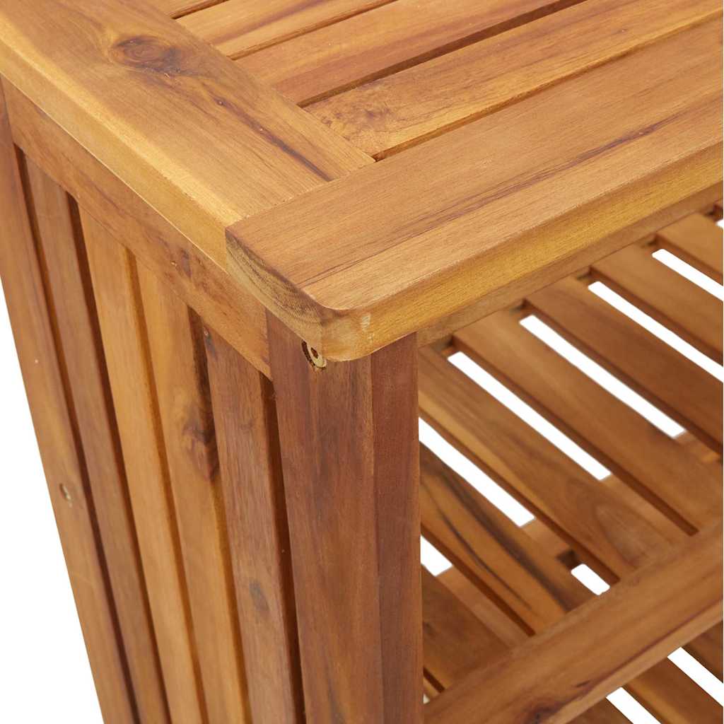 vidaXL Ντουλάπι Κήπου Καστανό 75 x 35 x 70εκ Καμπούντα ξύλο ακακίας