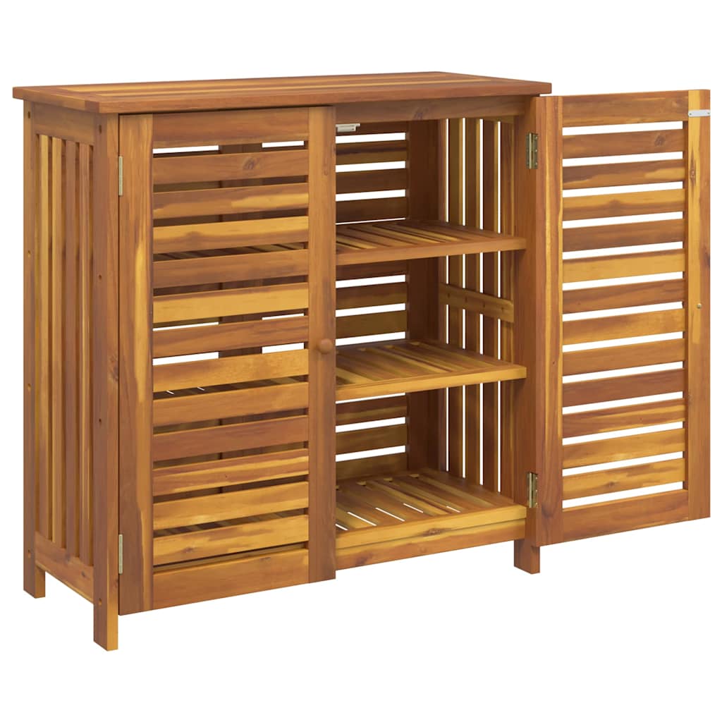 vidaXL Ντουλάπι Κήπου Καστανό 78 x 36.5 x 78cm Καμπούντα ξύλο ακακίας