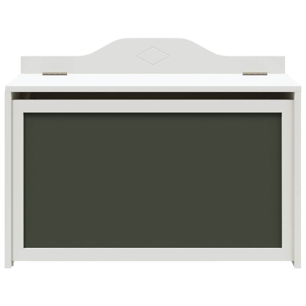 vidaXL Κουτί Παιχνιδιών Λευκό 73 x 33 x 55 εκ. Επεξεργασμένο ξύλο