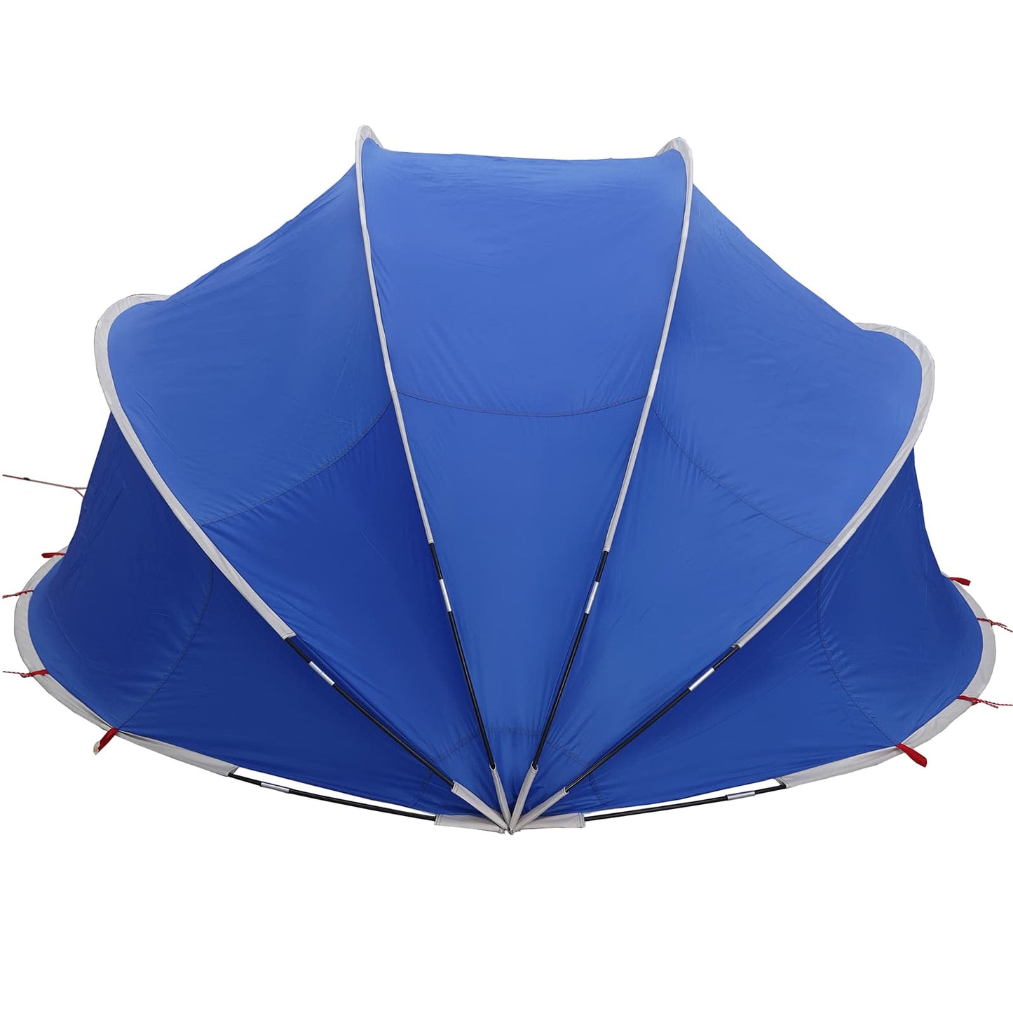 vidaXL Θόλος πισίνας 336 x 322 x 160 εκ. Αζούρ Μπλε