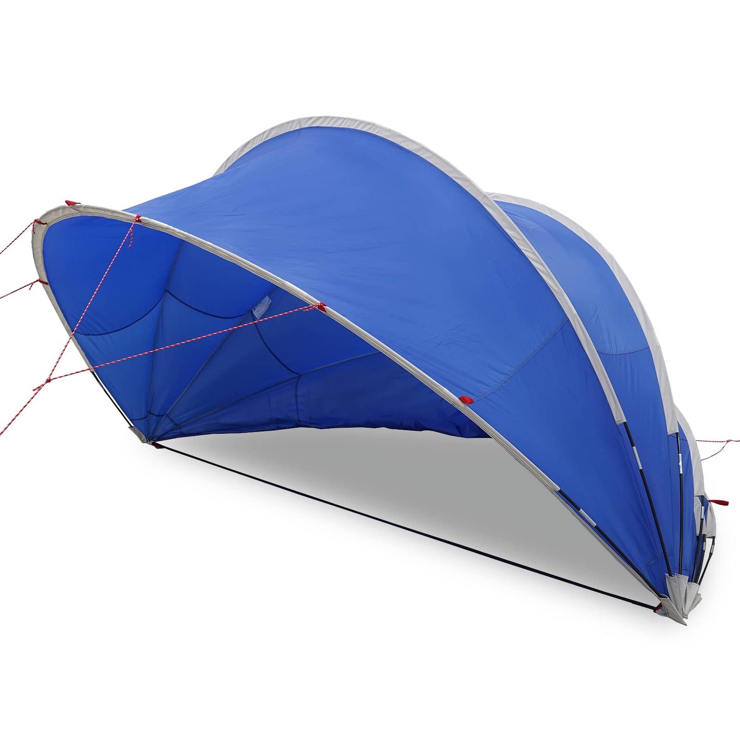 vidaXL Θόλος πισίνας 336 x 322 x 160 εκ. Αζούρ Μπλε