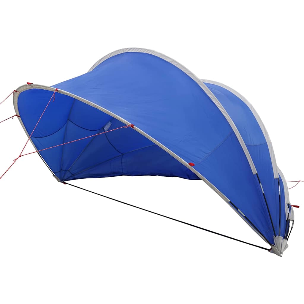 vidaXL Θόλος πισίνας Μπλε 336 x 322 x 160 εκ.