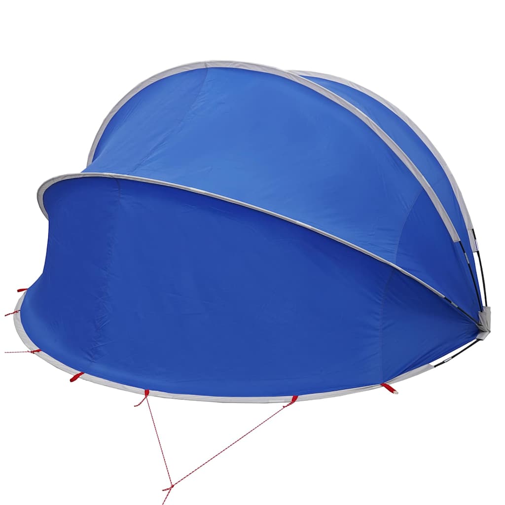 vidaXL Θόλος πισίνας Μπλε 336 x 322 x 160 εκ.