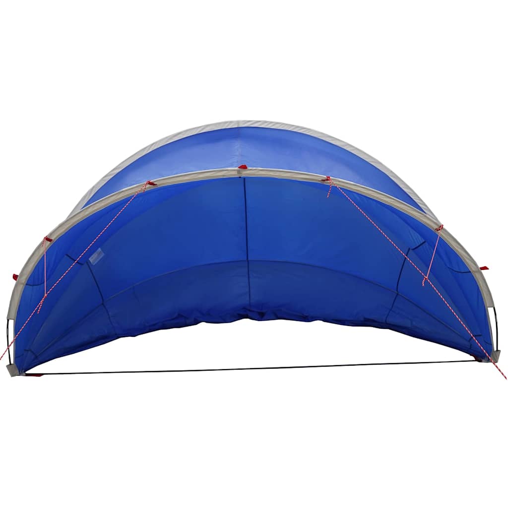 vidaXL Θόλος πισίνας Μπλε 336 x 322 x 160 εκ.