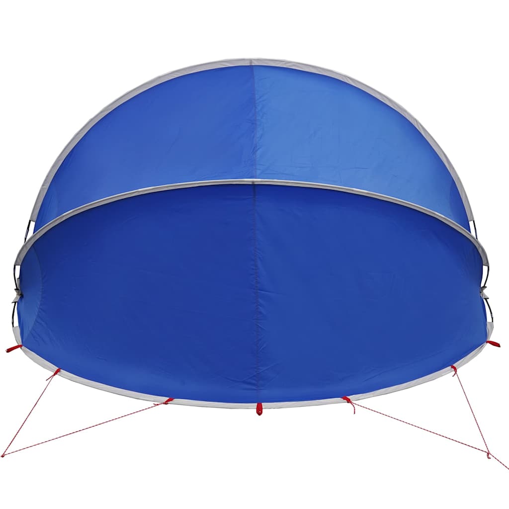 vidaXL Θόλος πισίνας Μπλε 336 x 322 x 160 εκ.