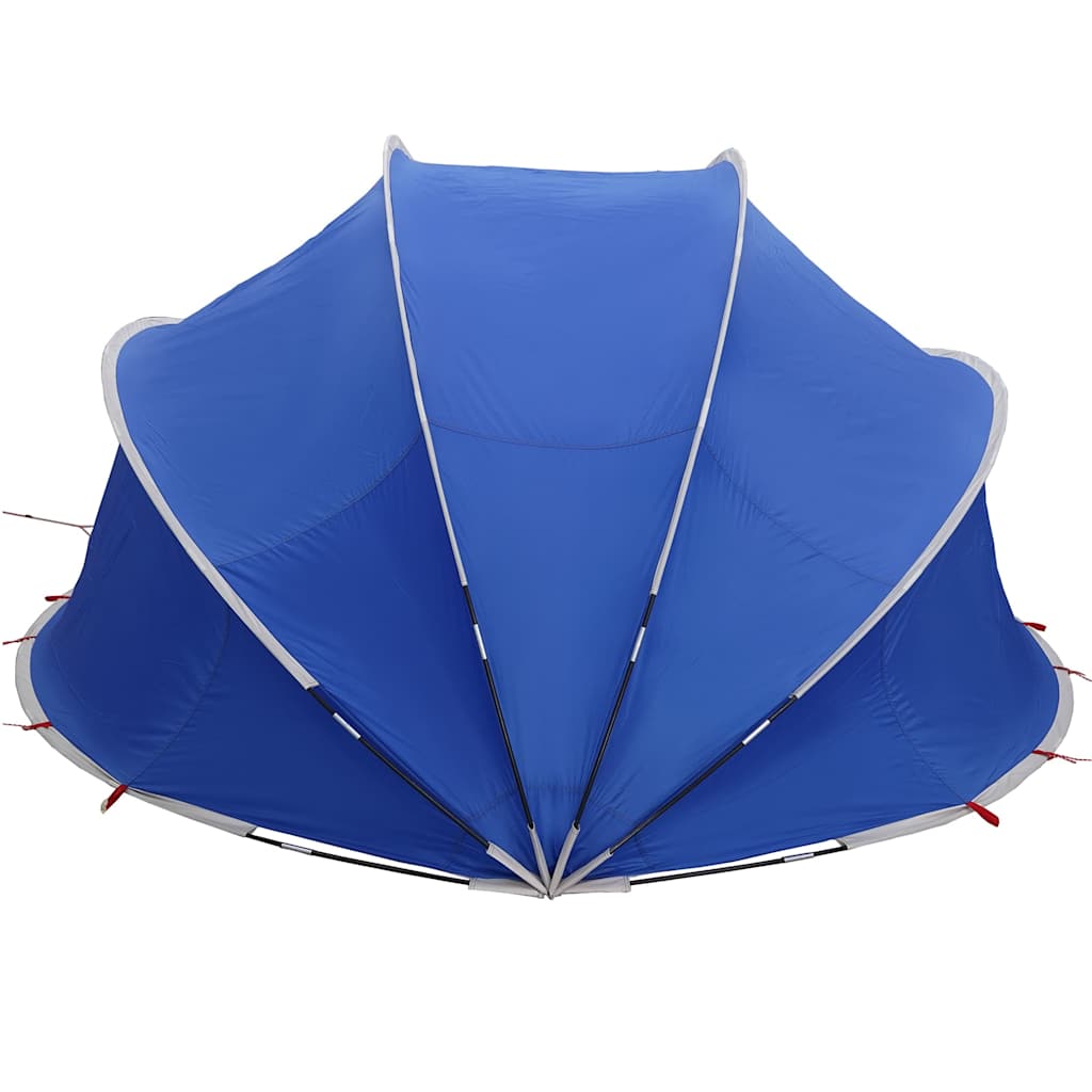 vidaXL Θόλος πισίνας Μπλε 336 x 322 x 160 εκ.