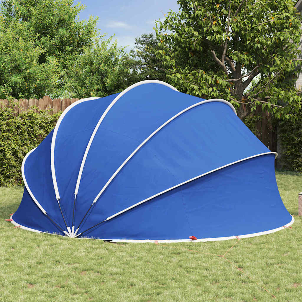 vidaXL Θόλος πισίνας Μπλε 430 x 430 x 210 εκ.