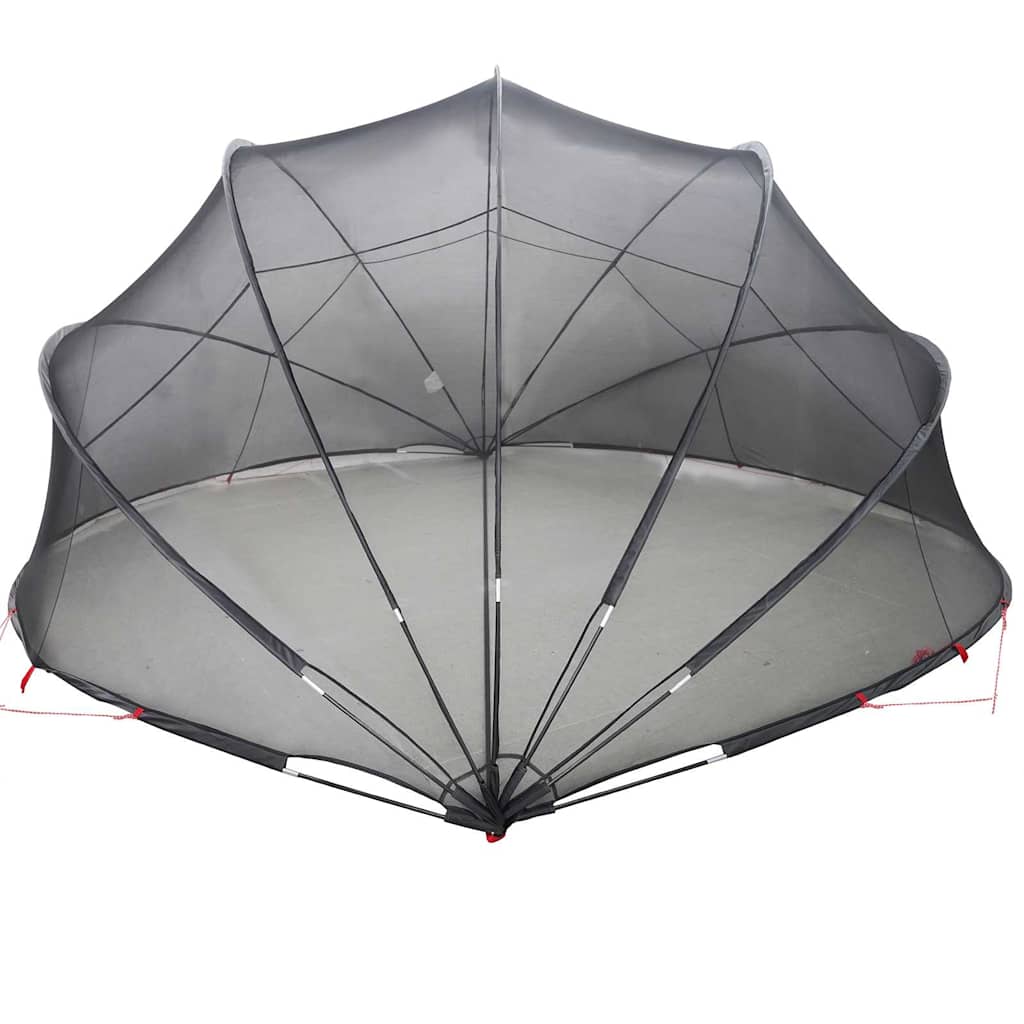 vidaXL Θόλος πισίνας Μαύρο 430 x 430 x 210 εκ.