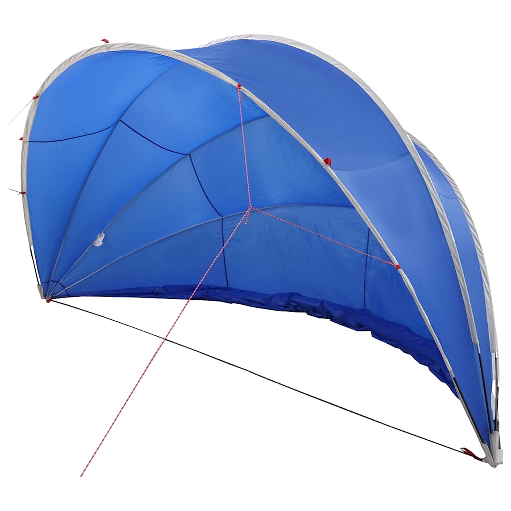 vidaXL Θόλος πισίνας Μπλε 500 x 500 x 236 εκ.