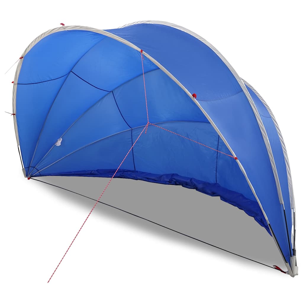 vidaXL Θόλος πισίνας Μπλε 500 x 500 x 236 εκ.